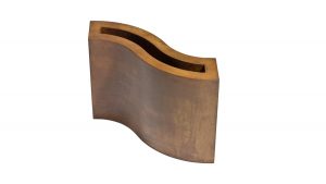 Handmade corten vases | Luxury metal decor and furnitures | Lamberti Design Italy - Fioriere e Vasi in acciaio corten su misura
