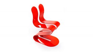 Aluminum chair | Handmade in Italy | Luxury design objects | Lamberti Design - Sedie design, poltroncine da camera e sgabelli in acciaio inox