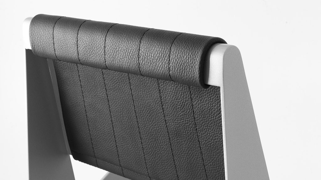 Luxury design armchair | Metal furnishings hand made in Italy | Lamberti Design - Sedia design in alluminio, poltroncine, sgabelli, sedute acciaio inox