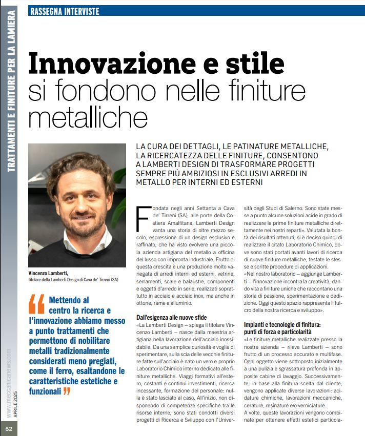 Intervista Vincenzo Lamberti
